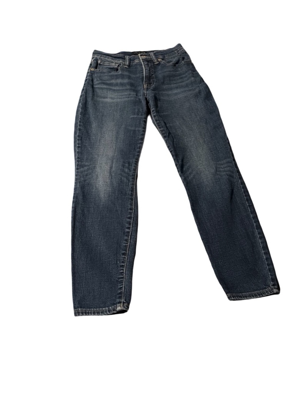 Lucky Brand Women's 2/26 Jeans Blue Dark Wash High Rise  Bridgette Ankle